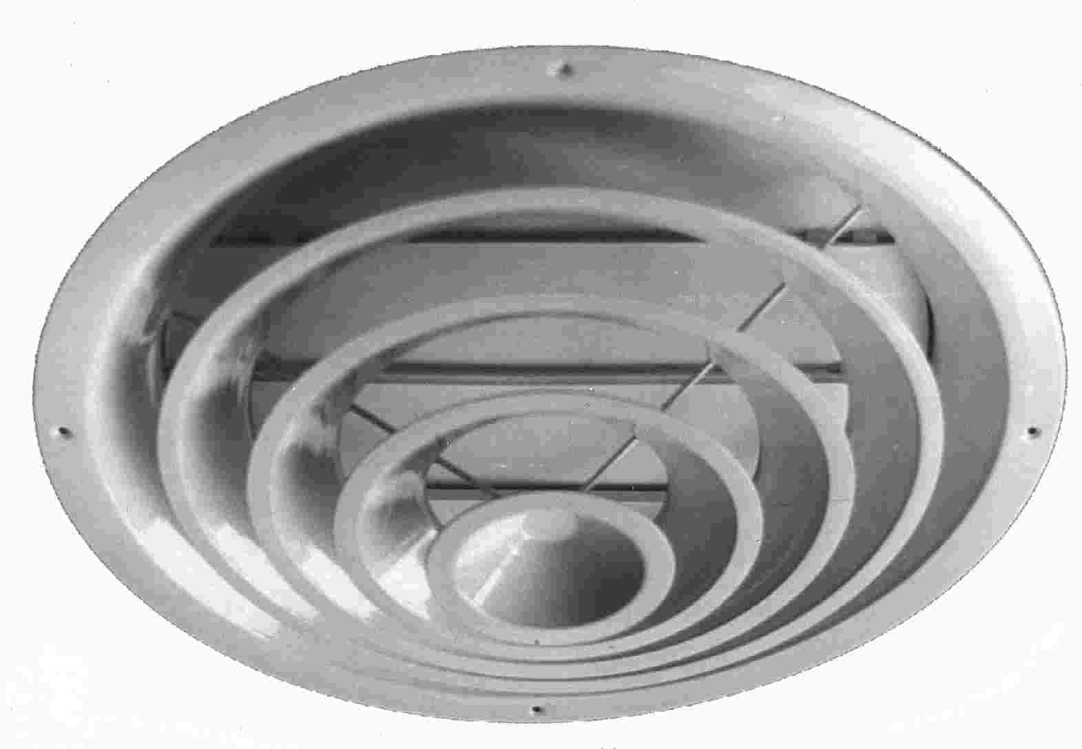 difusor circular escalonado